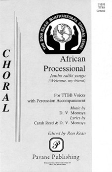 African Processional by Montoya David - Kean Ron - for TTBB