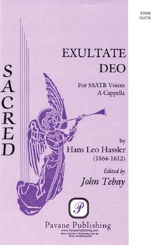 Exultate Deo by Hassler Hans Leo - Tebay John - for SSATB