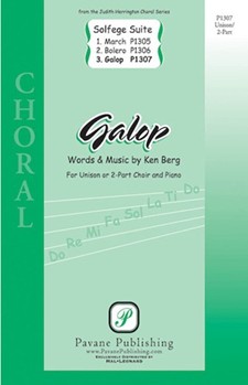 Galop From Solfege Suite by Berg Ken for Unison/2-Part