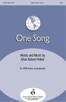 One Song by Petker Allan Robert for SATB