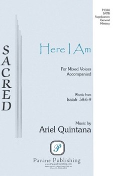 Here I Am by Quintana Ariel for SATB