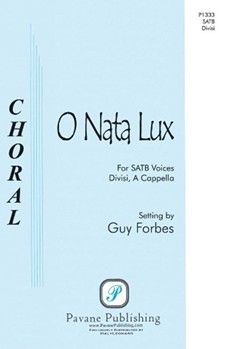 O Nata Lux forbes Guy for SATB