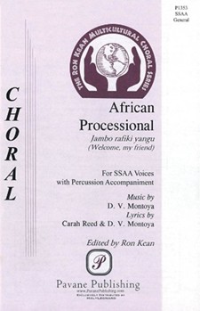African Processional by Montoya David - Kean Ron - for SSAA