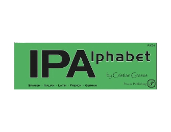 IPA Alphabet by Grases Cristian for Text Vocal