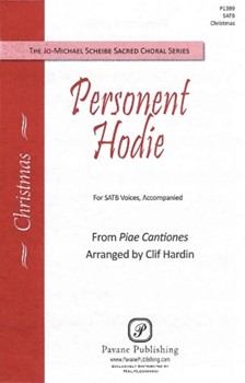 Personent Hodie by - Hardin Clif - for SATB