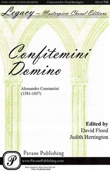 Confitemini Domino by Constantini Allesandro - Herrington and Flood - for SSA