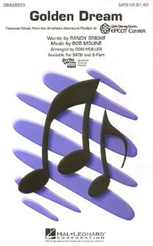 Golden Dream by Moline Robert - Muller D - for SATB and Piano