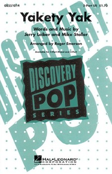 Yakety Yak by Leiber and Stoller - Emerson Roger - for 2-Part