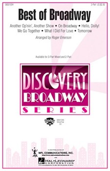 Best Of Broadway - (Medley) by - Emerson Roger - for Accompaniment CD