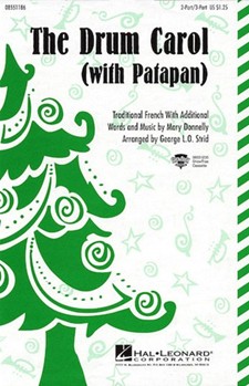 Drum Carol by Donnelly and Strid - Strid George - for 2-Part