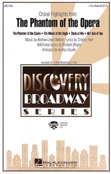 Phantom Of The Opera Choral Highlights by Webber Hart Batt and Stilgoe - Snyder Audrey - for Accompaniment CD (Highlights)