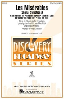 Les Miserables Choral Selections by Natel Jean-Marc - Emerson Roger - for 3-Part Mixed