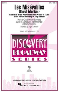 Les Miserables Choral Selections by Natel Jean-Marc - Emerson Roger - for 2-Part