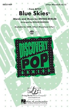 Blue Skies by Berlin Irving - Emerson Roger - for Accompaniment CD