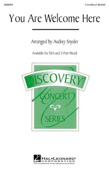 You Are Welcome Here by French - Snyder Audrey - for 3-Part Mixed