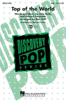 Top Of The World by Carpenters - Huff Mac - Carpenters for Accompaniment CD