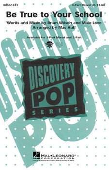 Be True To Your School by Wilson and Love - Huff Mac - Beach Boys for 2-Part