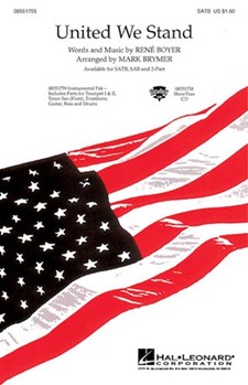 United We Stand by Boyer Rene - Brymer Mark - for Accompaniment CD