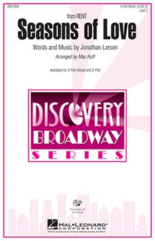 Seasons Of Love From Rent by Larson Jonathan - Huff Mac - for 3-Part Mixed