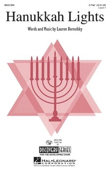 Hanukkah Lights by Bernofsky Lauren for 2-Part