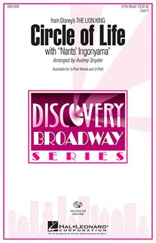Circle Of Life w/Nants Ingonyama by Rice Tim - Snyder Audrey - Elton John for 2-Part