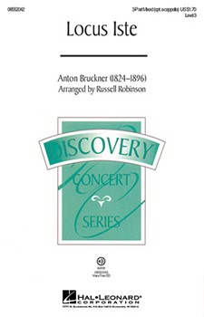 Locus Iste by Bruckner Anton - Robinson Russell L - for 3-Part Mixed