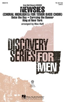 Newsies Choral Highlights For TB Choir by Menken Alan - Huff Mac - for TB Secular