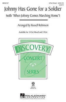 Johnny Has Gone For A Soldier by - Robinson Russell L - for 3-Part Mixed