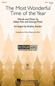 Most Wonderful Time Of The Year by Wyle George - Snyder Audrey - for 2-Part