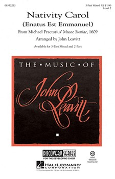 Nativity Carol by Praetorius Michael - Leavitt John - for 3-Part Mixed
