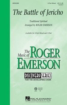 Battle Of Jericho by Spirituals - Emerson Roger - for 3-Part Mixed