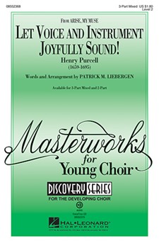 Let Voice And Instrument Joyfully Sound by Purcell Henry - Liebergen Patrick M - for 2-Part