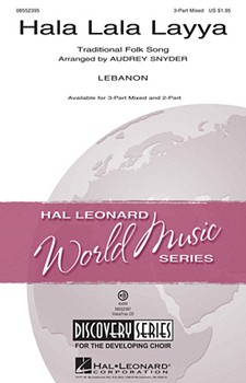 Hala Lala Layya by Traditional Lebanese - Snyder Audrey - for 3-Part Mixed