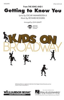 Getting To Know You by Rodgers and Hammerstein - Leavitt John - for 2-Part