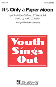 It's Only A Paper Moon by Arlen Harold - Zegree Steve - for 2-Part