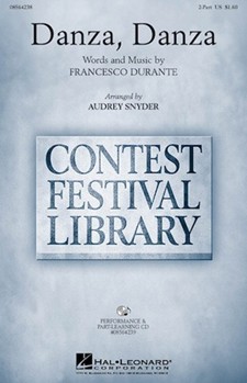 Danza Danza by Durante Francesco - Snyder Audrey - for 2-Part