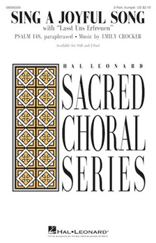 Sing a Joyful Song by Crocker Emily for 2-Part and Piano (Psalm 148)