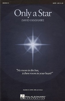 Only A Star by Fanshawe David for SAB and Piano