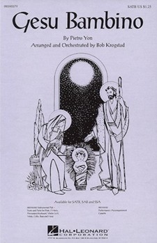 Gesu Bambino by Yon Pietro A - Krogstad Bob - for SSA