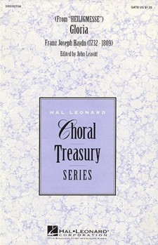 Gloria - from Heiligmesse by Haydn Joseph - Leavitt John - for SATB
