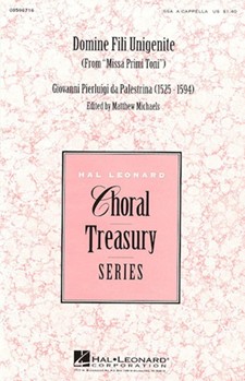 Domine Fili Unigenite by Palestrina Giovanni Pierluigi da - Michaels Matthew - for SSA a cappella