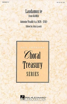 Laudamus Te by Vivaldi Antonio Lucio - Leavitt John - for 2-Part