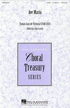 Ave Maria by De Victoria Tomas L - Leavitt John - for SATB