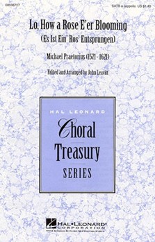 Lo How A Rose E'er Blooming by Praetorius Michael - Leavitt John - for SATB