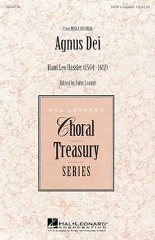 Agnus Dei by Hassler Hans Leo - Leavitt John - for SATB