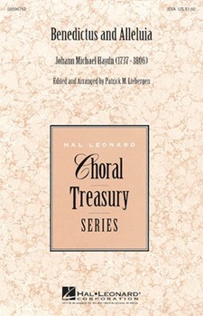 Benedictus And Alleluia by Haydn Michael - Liebergen Patrick M - for SSA