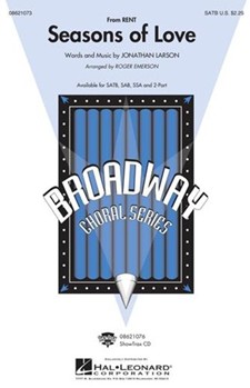 Seasons Of Love by Larson Jonathan - Emerson Roger - for SATB