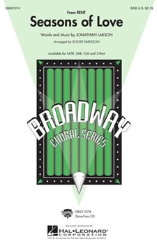 Seasons Of Love by Larson Jonathan - Emerson Roger - for SAB