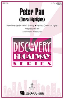 Peter Pan Choral Highlights by - Huff Mac - for 2-Part