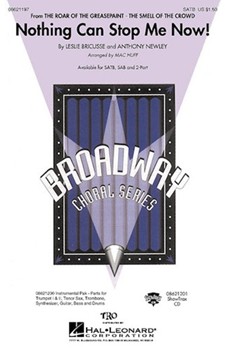 Nothing Can Stop Me Now (Roar Of The Gr by Bricusse Leslie - Huff Mac - for SATB